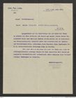 Nachlass Franz Steindachner, Brief von Links John Mac an Franz Steindachner (31.07.1906), Inv.Nr. 321.02, Seite 1